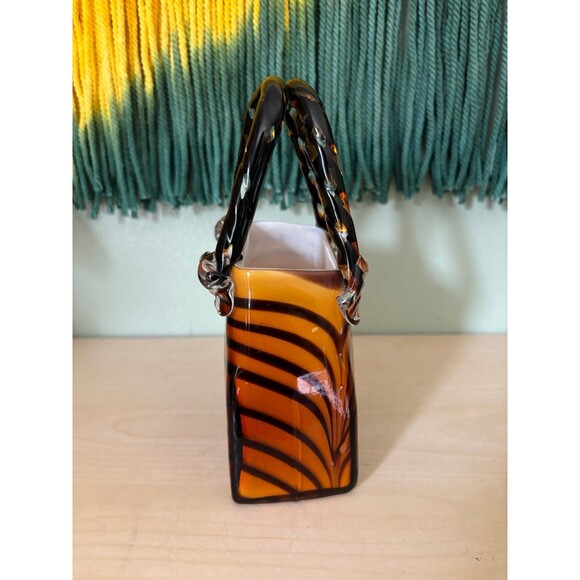 Glass purse vase decor - Picture 4 of 8